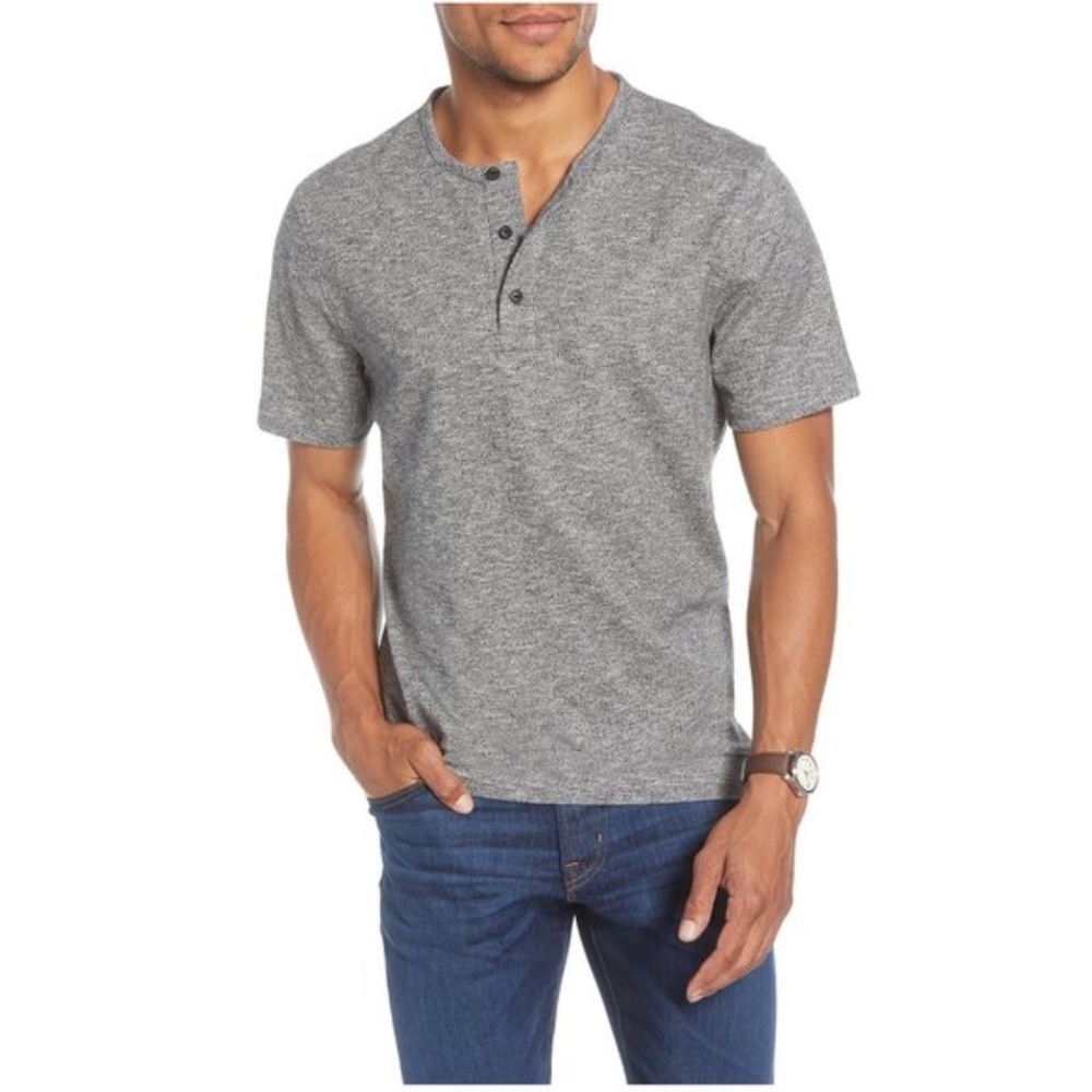 1901 Marl Henley T-Shirt